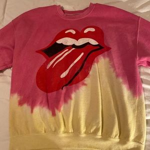 Urban Outfitters Rolling Stones Oversized Sweatshirt